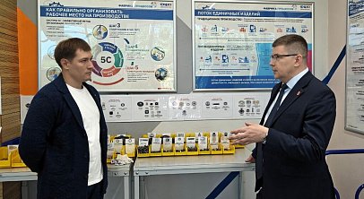 Глава челябинского Минпрома стал наставником участника программы «Герои Южного Урала»