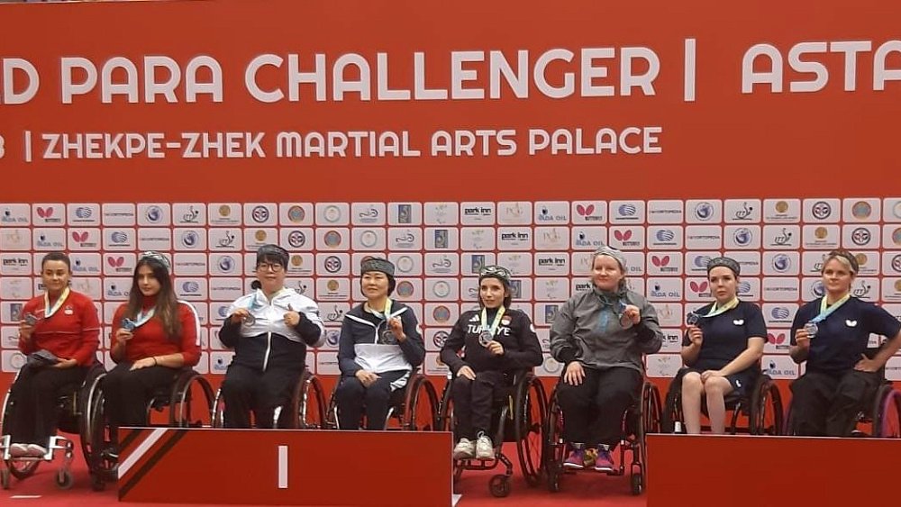 Челябинцы завоевали 12 медалей на международном турнире по настольному теннису