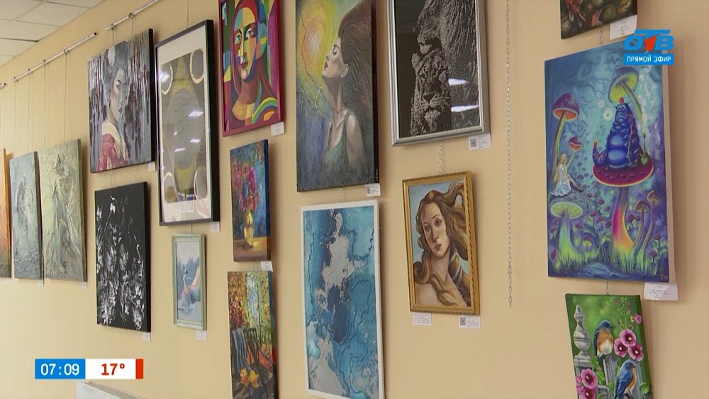 Шедевры южноуральских художников в сюжете «Подготовка к выставке в Санкт-Петербурге»