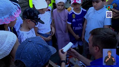 В детском саду Челябинска прошел урок по безопасности