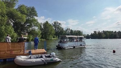 В Кыштыме жители могут бесплатно прокатиться на речном трамвае