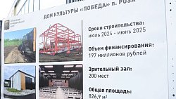 В поселке Роза открыли долгожданный ДК «Победа»