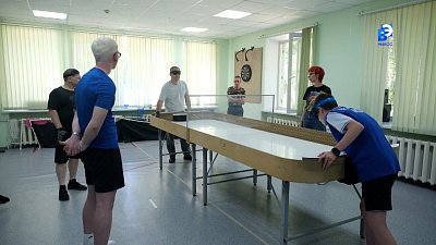 В Миассе состоялся теннисный чемпионат среди незрячих спортсменов