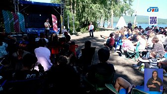 «Герои Южного Урала» встретились с подростками в палаточном лагере на Тургояке