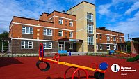 Новый трехэтажный детсад в Челябинской области представили президенту России
