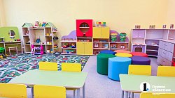 Новый трехэтажный детсад в Челябинской области представили президенту России