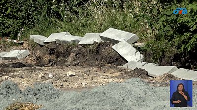 В Снежинске обновляют тротуары и готовятся к асфальтированию улицы Ленина