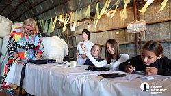 Впервые на ярмарке «На рудниках» прошли арт-вечорки