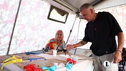 Впервые на ярмарке «На рудниках» прошли арт-вечорки