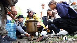 Впервые на ярмарке «На рудниках» прошли арт-вечорки