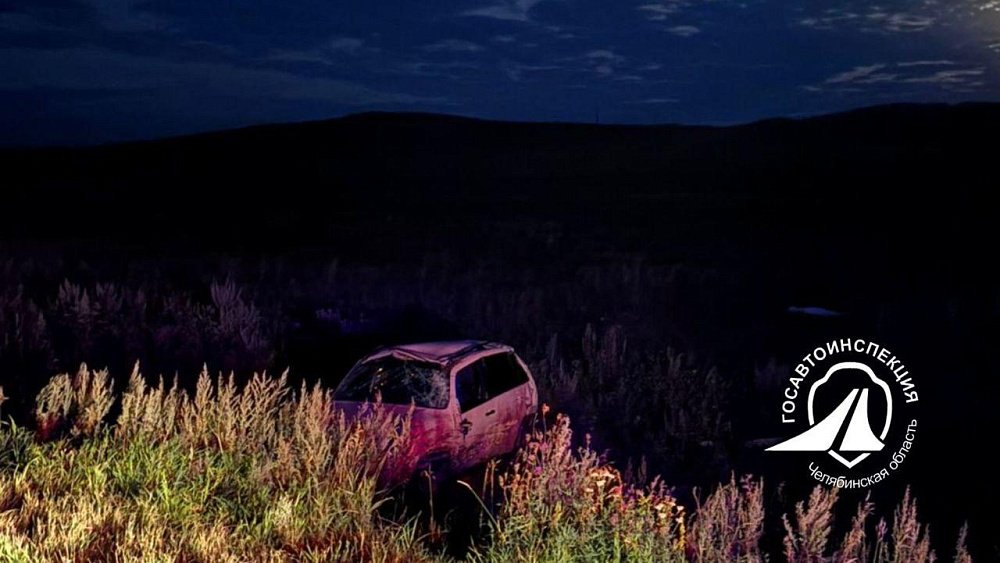 В Челябинской области водитель Chevrolet погиб в ДТП с опрокидыванием авто