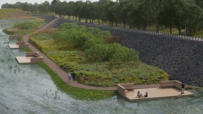 В Челябинске приступают к строительству новой набережной за полмиллиарда рублей