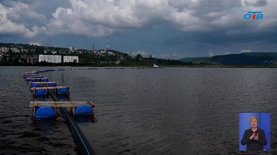 В Златоусте продолжается масштабная очистка городского пруда