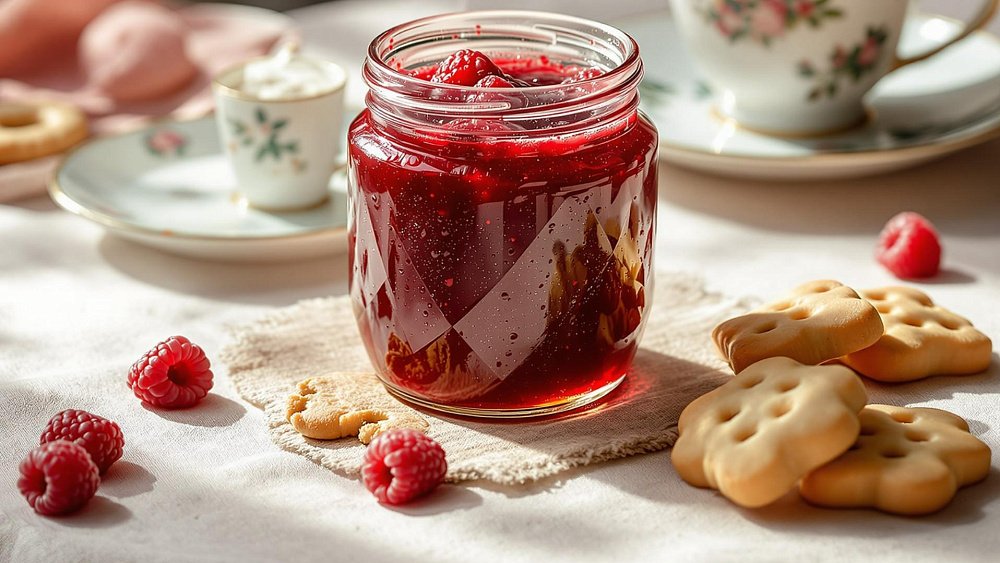 Как сварить малиновый джем