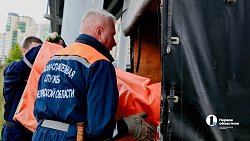 Спасатели использовали 12 мешков биоразлагаемого сорбента для очистки реки Миасс в Челябинске