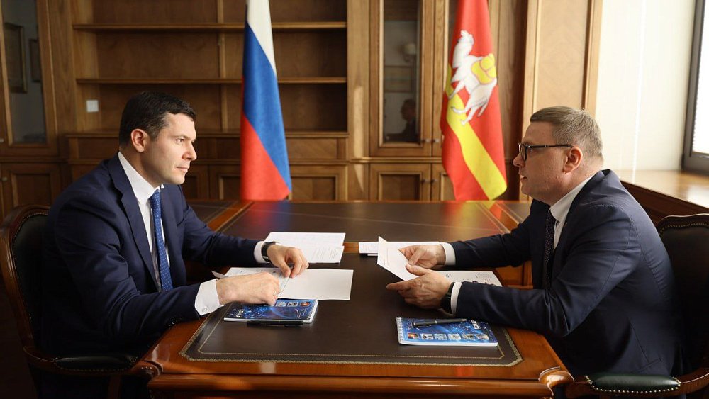 Антон Алиханов и Алексей Текслер обсудили развитие промышленности Челябинской области