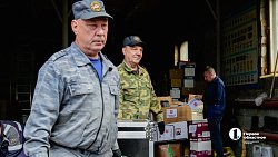 Оборудование и 5 тонн гуманитарки отправили в зону СВО из Челябинской области