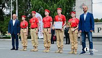 В Челябинске наградили победителей военно-спортивной игры «Юнавиа»