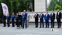 В Челябинске наградили победителей военно-спортивной игры «Юнавиа»