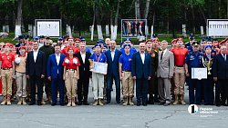 В Челябинске наградили победителей военно-спортивной игры «Юнавиа»