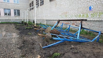 Миасские предприятия реконструируют стадион школы № 14