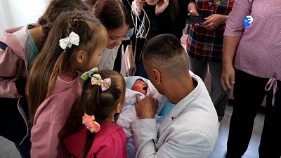 В семье из Миасса появился на свет долгожданный сын