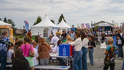 Жители Каслей обследовались у медиков на региональном фестивале «Большая семья»