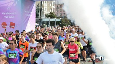 Тысячи бегунов приняли участие в Челябинском марафоне