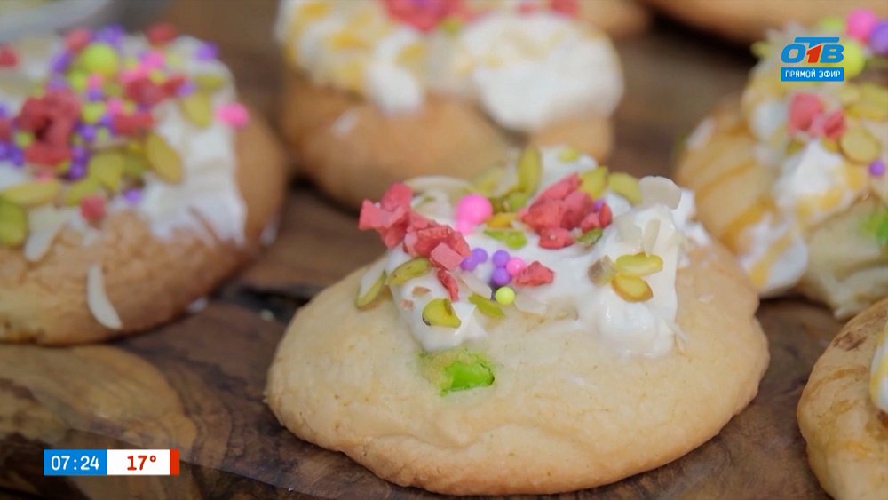 Крамбл куки с M&Ms в рубрике «Завтрак с шеф-поваром»