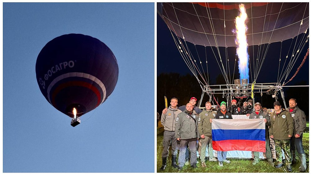 Федор Конюхов установил новый рекорд России по высоте полета на тепловом аэростате