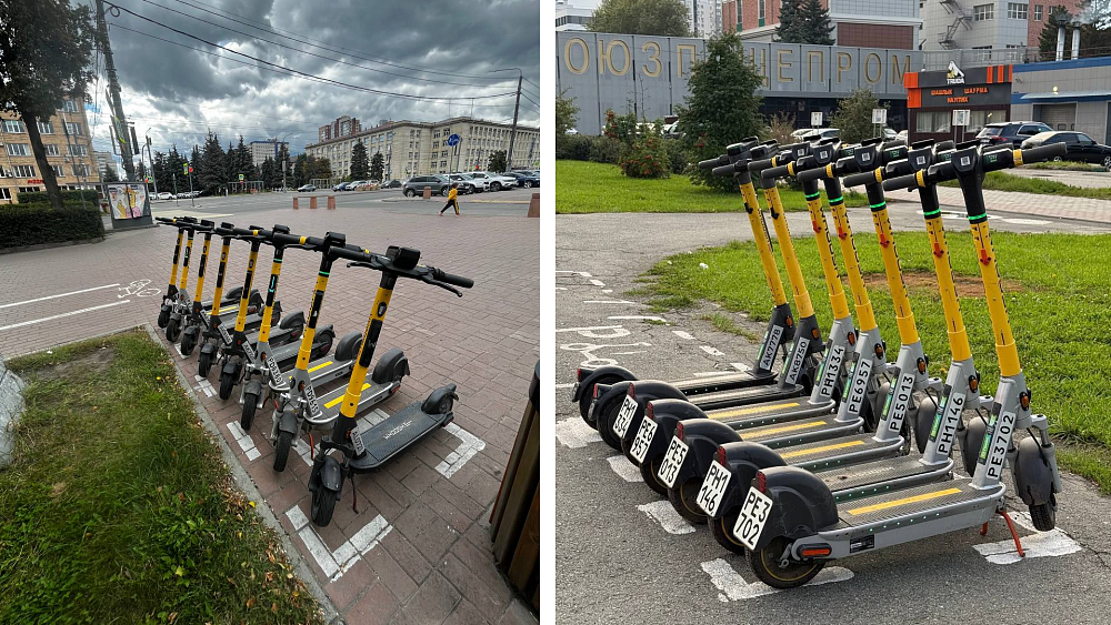 В Челябинске создали 1,5 тысячи парковок для электросамокатов