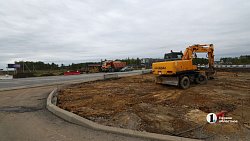 С октября жители поселка Западного поедут в центр Челябинска по новой дороге