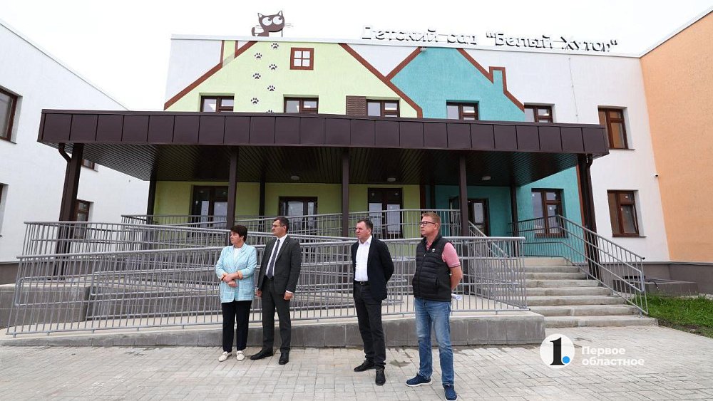 Детсад в челябинском поселке Западном практически готов к приему детей