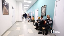 Алексей Текслер посетил расширенную поликлинику «Полимедика» в поселке Западном