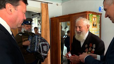 В Миассе ветеран ВОВ отметил вековой юбилей
