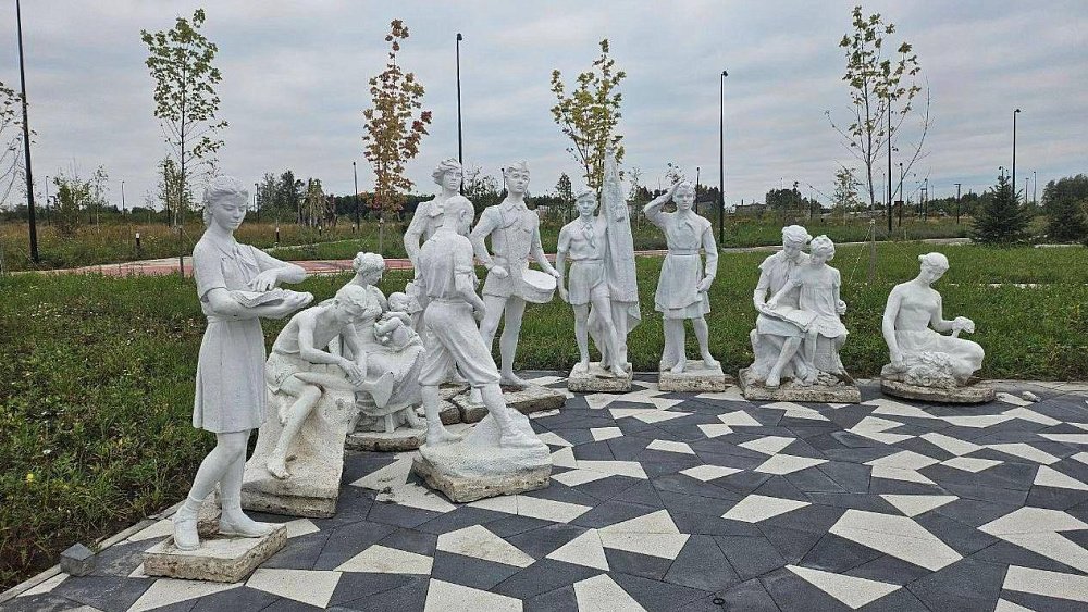 В парке «Притяжение» Магнитогорска откроется аллея с ретроскульптурами пионеров