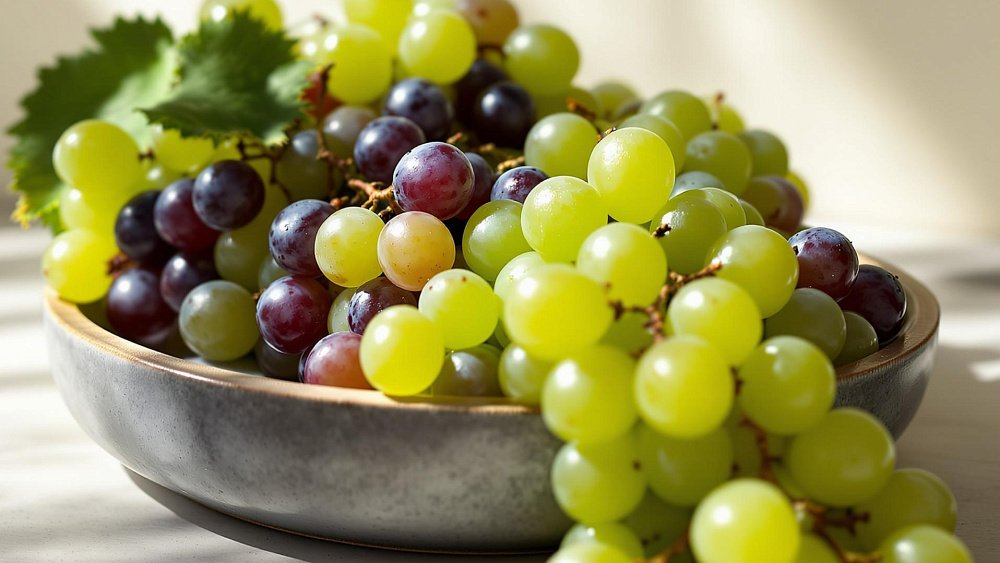 Виноград обладает мощным антиоксидантным потенциалом