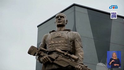 В Долгодеревенском открыли памятник героям СВО