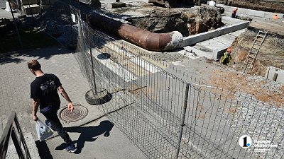 В центре Челябинска перекрыли участок улицы Коммуны до 8 сентября