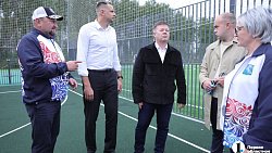 В Полетаево работает уникальный спорткомплекс