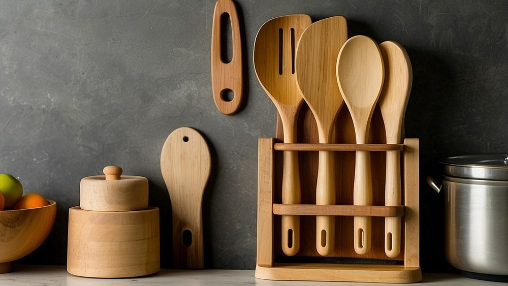 Кишечная палочка может обитать на кухонных лопатках из дерева