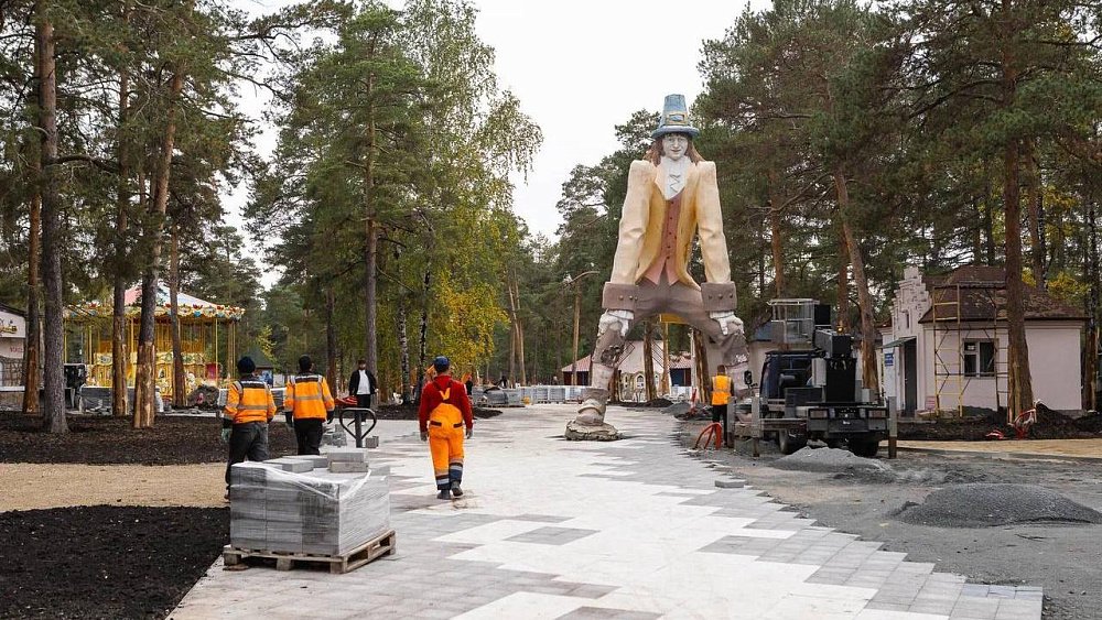Детскую площадку «Гулливер» в челябинском парке Гагарина откроют уже в этом году