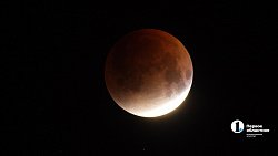 Челябинец заснял все фазы затмения «кровавой» луны 7 сентября