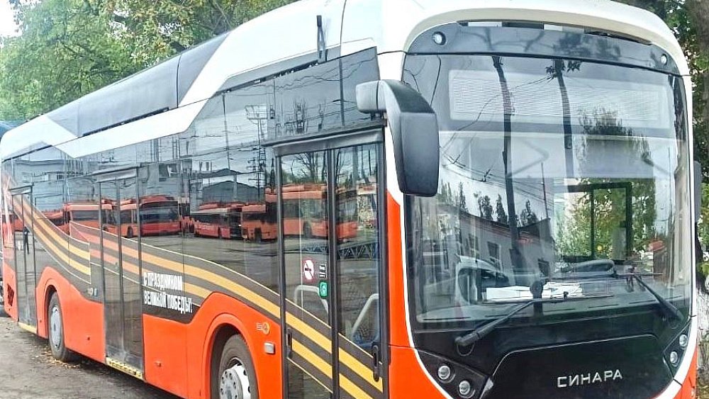 Челябинский троллейбус проходит обкатку на улицах столицы Мордовии