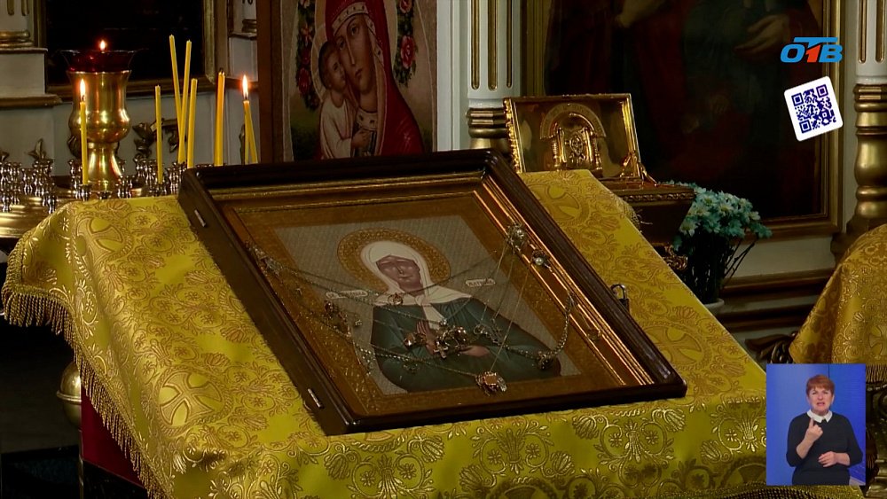 В Коркинском храме икона Матроны Московской творит чудеса
