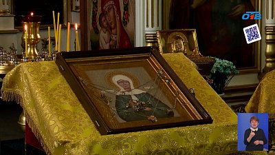 В Коркинском храме икона Матроны Московской творит чудеса