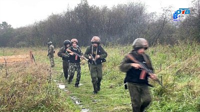 Миасс принял патриотические игры вопреки непогоде