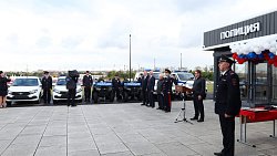 Алексей Текслер открыл два модульных пункта полиции в магнитогорском парке «Притяжение»