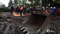 Работы на теплотрассе в центре Челябинска завершат к 15 октября