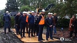 Работы на теплотрассе в центре Челябинска завершат к 15 октября